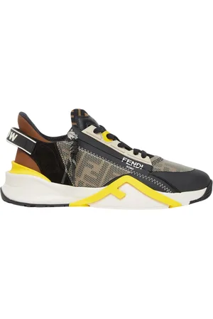 Fendi Sneakers, male, , Size: 7 US Slip-On Sneakers with Wavy Sole