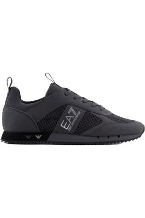 EA7 Sneakers, male, , Size: 10 1/3 US Reflective Detail Sneakers