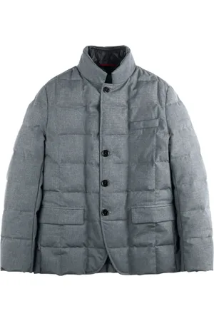 FAY Blazers, male, , Size: M Padded And Quilted Down Jacket