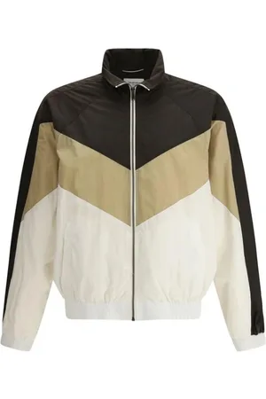 Saint Laurent Bomber Jackets, male, , Size: M Sporty Colorblock Jacket