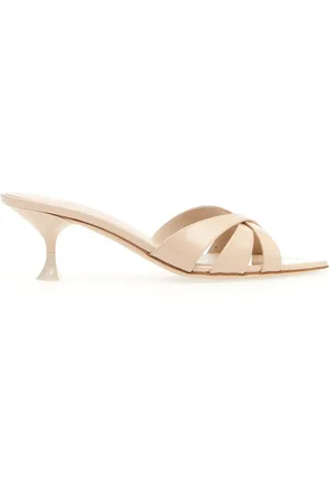 Elena Iachi Heeled Mules, female, , Size: 7 1/2 US Heeled Mules