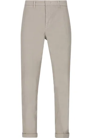 FAY Chinos, male, , Size: W31 Capri Trousers With Turn-up