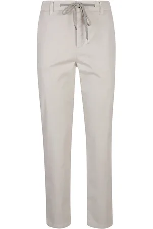 ELEVENTY Slim-fit Trousers, female, , Size: XS Sand Cotton Elastane Trousers