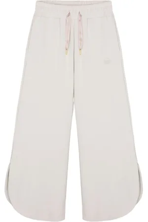 Colmar Wide Trousers, female, , Size: M Cream Dresses with Elastic Waist