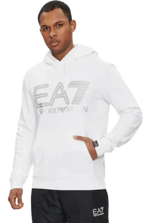 EA7 Hoodies, male, , Size: L Hoodie Sweatshirt