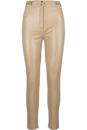 Elisabetta Franchi Skinny Trousers, female, , Size: 2XS Zipper Skinny Pants