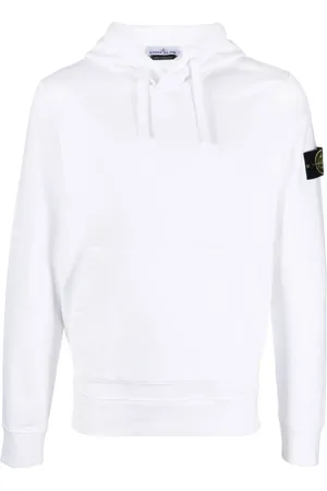 Stone Island Hoodies, male, , Size: 2XL Sweater with Hood and Kangaroo Pocket