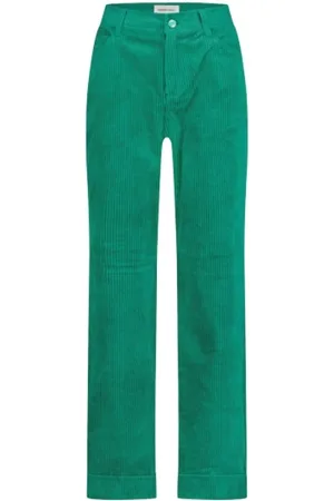 Fabienne Chapot Straight Trousers, female, , Size: XS Corduroy Straight Trousers