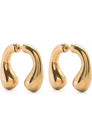 Panconesi Earrings, female, , Size: ONE SIZE Gold-tone Drop Earrings Polished Finish