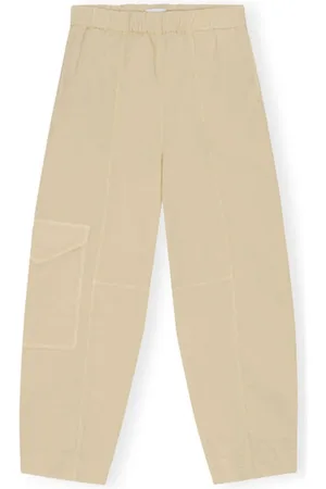 Ganni Wide Trousers, female, , Size: S Wide Cargo Pants