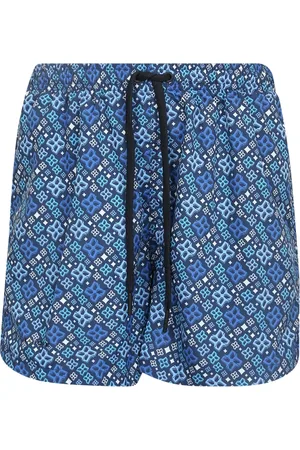 TAGLIATORE Beachwear, male, , Size: S Patterned Swim Shorts