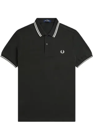Fred Perry Polo Shirts, male, , Size: M Polo Shirt with Twin Tipped Trim