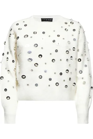 Kaos Turtlenecks, female, , Size: L Icona Cream Sweater