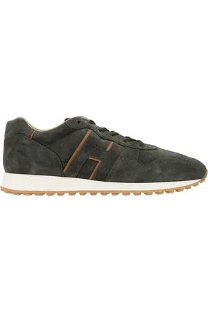 Hogan Sneakers, male, , Size: 7 US Suede Lace-Up Sneakers