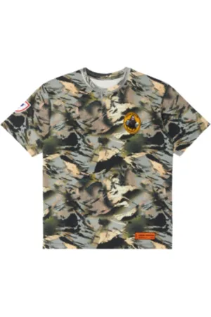 Heron Preston T-Shirts, male, , Size: S Camouflage Tee