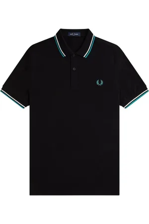 Fred Perry Polo Shirts, male, , Size: XL Polo Shirt with Twin Tipped Trim