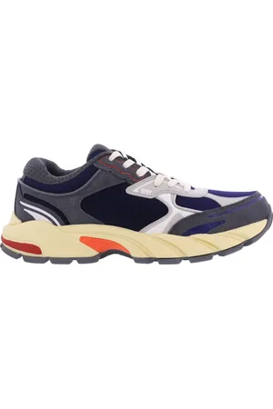 Heron Preston Sneakers, male, , Size: 9 US Block Stepper Suede Sneakers