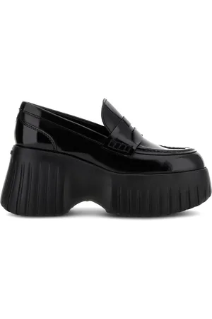 Hogan Loafers, female, , Size: 9 US H-Stripes Moccasin
