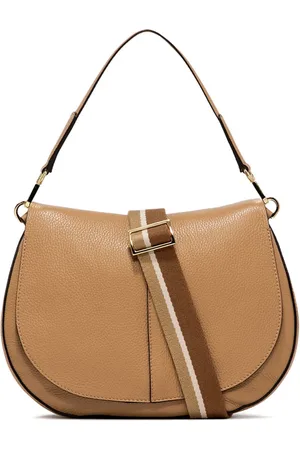 Gianni chiarini Shoulder Bags, female, , Size: ONE SIZE Helena Round Leather Bag