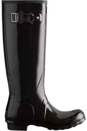 Hunter Rain Boots, female, , Size: 6 US Original Glossy Rain Boot