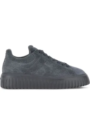 Hogan Sneakers, male, , Size: 6 US Suede Leather Sneakers Chunky Sole