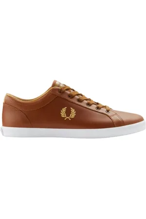 Fred Perry Sneakers, male, , Size: 12 US Leather Tennis Sneakers