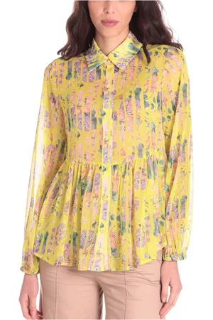 Silvian Heach Shirts, female, , Size: XS Floral Print Shirt