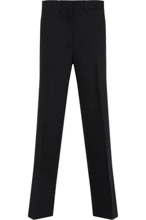 Miu Miu Straight Trousers, female, , Size: XS Wool Blend Trousers