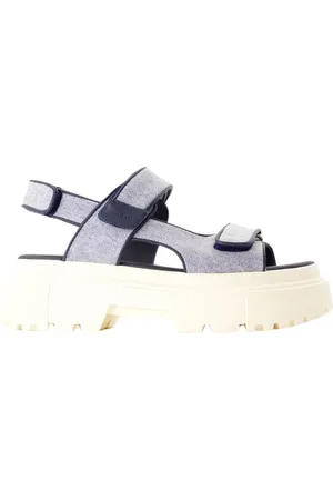 Hogan Flat Sandals, female, , Size: 5 US Cinturino Sandals