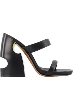 OFF-WHITE Heeled Mules, female, , Size: 5 US Heeled Mules