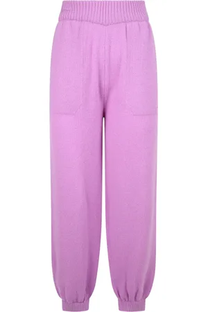 Msgm Sweatpants, female, , Size: XS Elastic Waist Knitted Track Pants