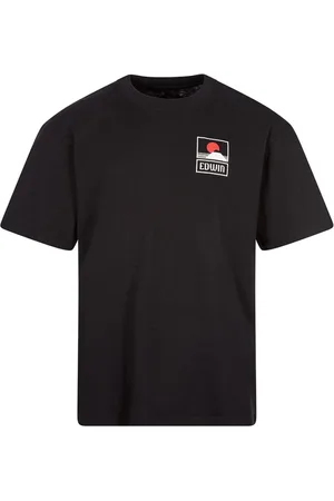 Edwin T-Shirts, male, , Size: S Sunset On Mt Fuji Graphic Tee