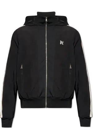 Palm Angels Bomber Jackets, male, , Size: XL Embroidered Logo Track Jacket