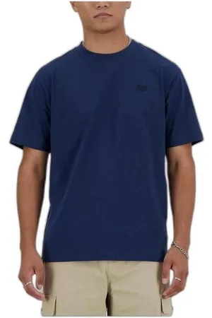 New Balance T-Shirts, male, , Size: XS Cotton Tee Spring/Summer Collection
