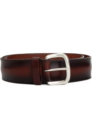 Orciani Belts, male, , Size: 95 CM Leather Belt Sheffield Buckle