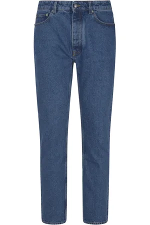 Palm Angels Slim-fit Jeans, male, , Size: W30 Monogram Straight Denim