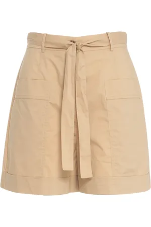 Liu Jo Short Shorts, female, , Size: XS Popeline Shorts with Rolled Cuffs