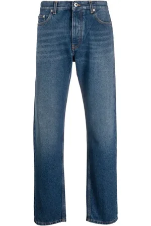 Off-White Men Jeans Blue OMYA177C99DEN003 4400 OFF-WHITE: DIAGONAL