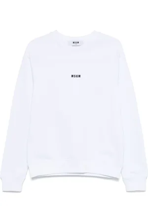 Msgm Sweatshirts, female, , Size: S Crew Neck Sweatshirt