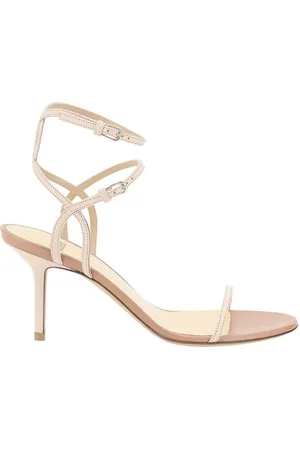 Francesco Russo High Heel Sandals, female, , Size: 8 US Elegant Leather Stiletto Sandals