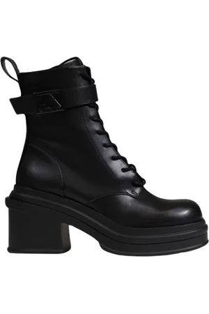 Armani Exchange Heeled Boots, female, , Size: 10 US Women