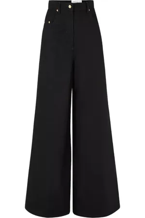 Nina Ricci Wide Jeans, female, , Size: S Wide Leg Jeans Stylish Model