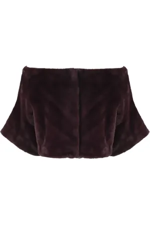 P.A.R.O.S.H. Capes, female, , Size: XS Eco-Fur Jacket