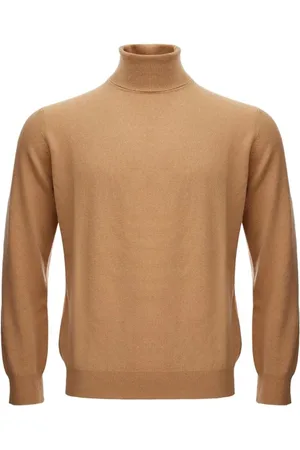 KANGRA CASHMERE Turtlenecks, male, , Size: L Luxurious Wool Sweater