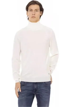 BALDININI Turtlenecks, male, , Size: S Fabric Turtleneck Sweater