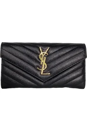 Saint Laurent Pre-owned Wallets, female, , Size: ONE SIZE Pre-owned Leather wallets