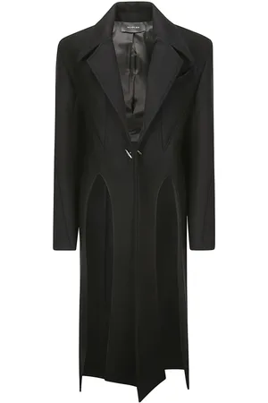 MUGLER Single-Breasted Coats, female, , Size: M Stylish Coat