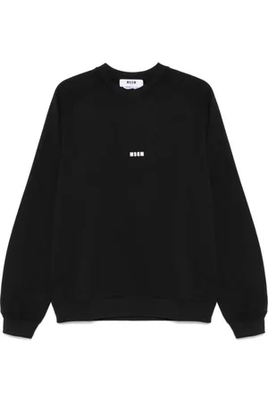 Msgm Sweatshirts, male, , Size: S Nero Sweatshirt