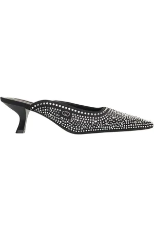 Liu Jo Heeled Mules, female, , Size: 9 US Rhinestone Pointed-Toe Pumps