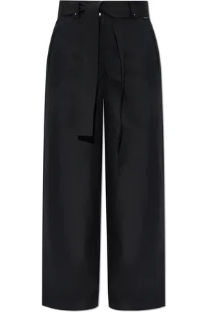Moncler Wide Trousers, female, , Size: 2XS Wide-leg trousers
